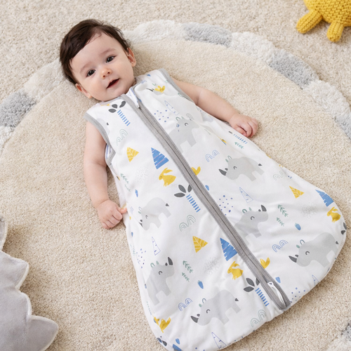 Blauwe Dino - Classic slaapzak